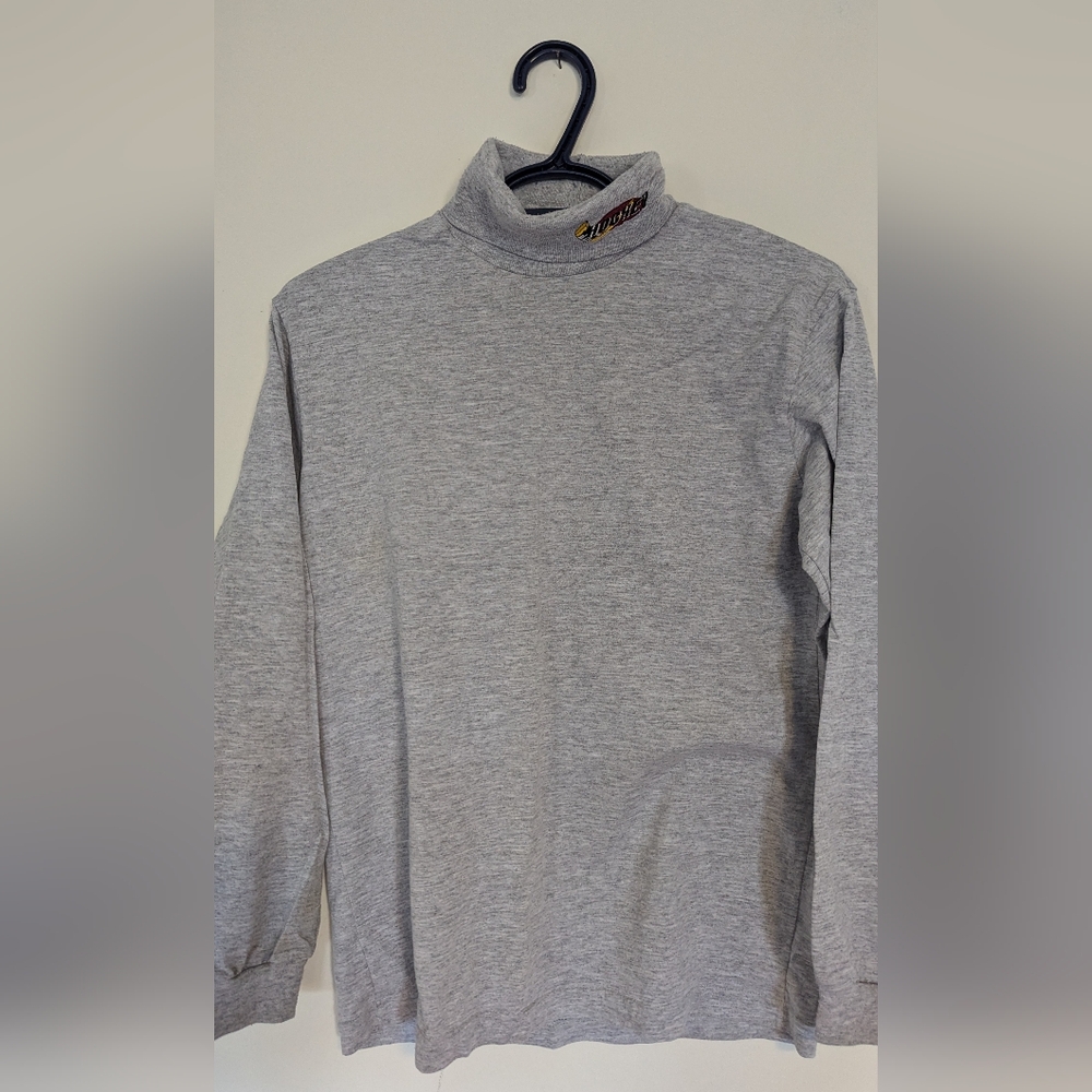 Northern Getaway Grey Hockey Turtleneck - Youth Large